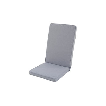 NATERIAL Patio Cushion Chair High Back Reseat 100% Recycled 120x49x5 Indigo