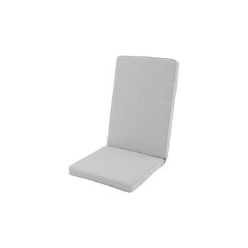 Naterial  Patio Cushion Chair High Back Reseat 100% Recycled 120x49x5cm Pearl