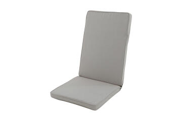 CUSHION CHAIR HIGH BACK NATERIAL RESEAT 100% RECYCLED 120X49X5CM BEIGE