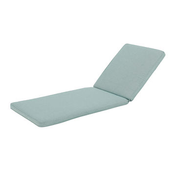 Naterial Reseat Pool lounger Cushion 100% Recycled Green 190cmx65cmx5cm 
