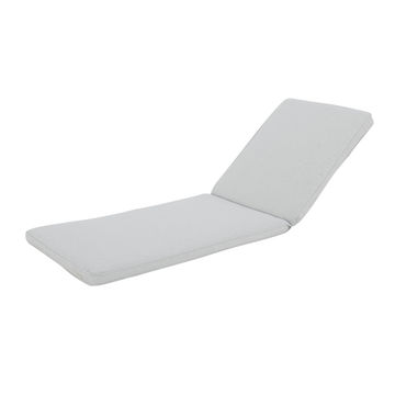 Naterial Patio Cushion Chair High Back Reseat 100% Recycled 190x65x5cm Pearl