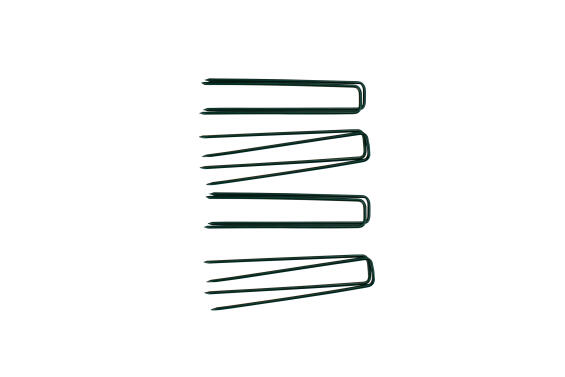 Artificial Grass Staples D20cmxH15cmxW5cm Pack of 10
