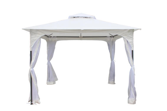 TOP COVER FOR GAZEBO AND SIDE NETS WHITE