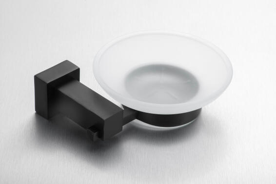 Soap Dish Holder Black  Malta Gio