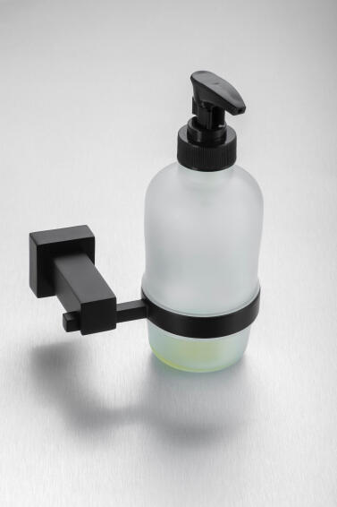 Soap Dispenser Wall Mounted Malta Black Gio