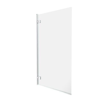 BATHSCREEN 150X95CM CHARM SEN CHROME CLR