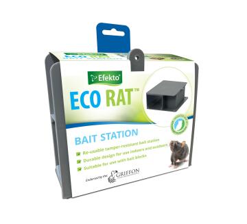 Eco Rat Bait Station Rodent Control EFEKTO
