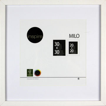 Inspire milo frame white 30x30