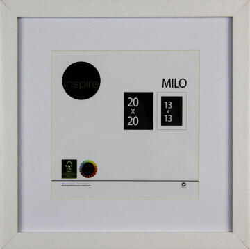 Inspire milo frame white 20x20cm
