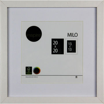 Inspire  milo frame white 20x20cm