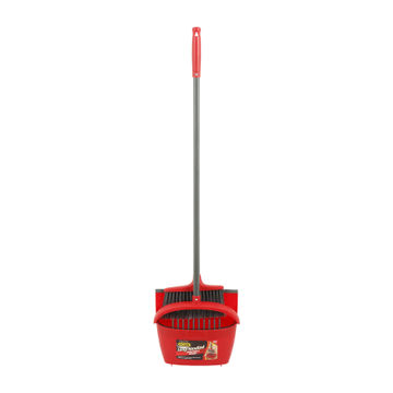 ADDIS LONG HANDLED DUSTPAN & BRUSH SET