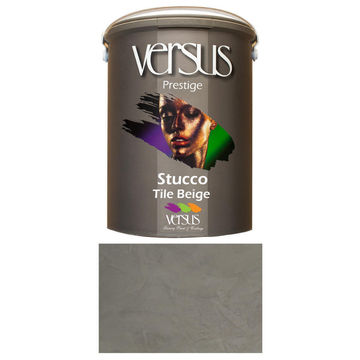 Interior paint VERSUS Prestige Venetian stucco tile beige base cote 5L
