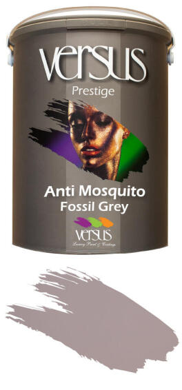 Interior paint VERSUS Anti-Mosquito Fossil Grey 5 litre