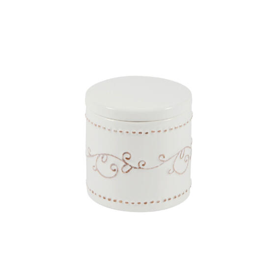 Ceramic cotton box Emmy white