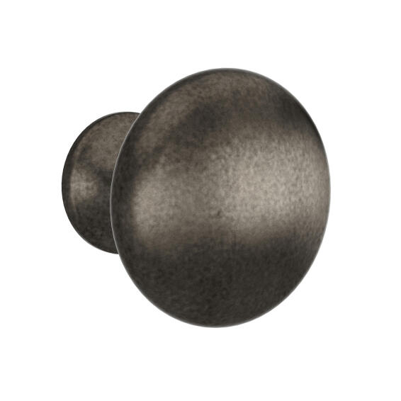 Cabinet mushroom knob antique pewter 28.5mm 2pc inspire