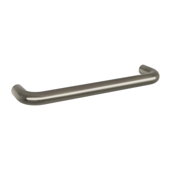 Cabinet D shaped handle brushed steel 128mm 2pc inspire
