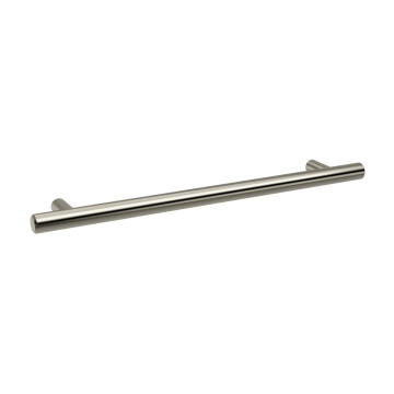 Cabinet bar handle steel brushed 192mm 2pc inspire