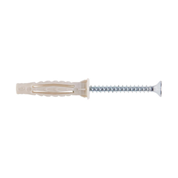 NYLON ANCHOR C.BOARD SCREW ZP 3.5X40 50P