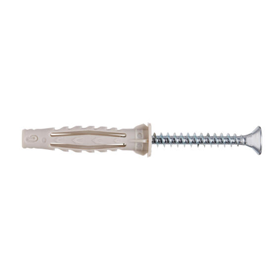 NYLON ANCHOR C.BOARD SCREW ZP 5.0X60 5P
