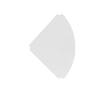 CLEAR PLASTC LINER CHROME 35X35CM