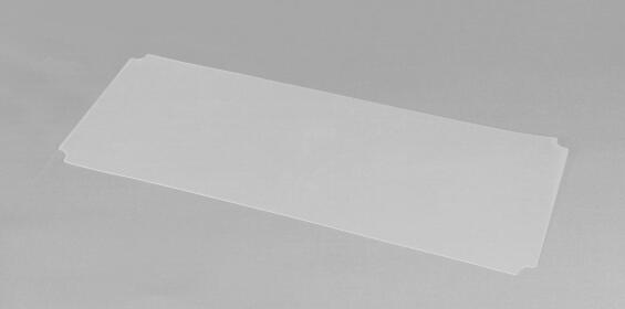 CLEAR PLASTC LINER CHROME 90X35CM