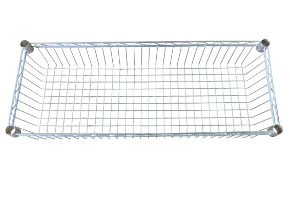 Basket Shelf Chrome 35X90X15cm