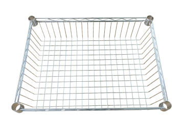 Basket Shelf Chrome 45X60X15Cm