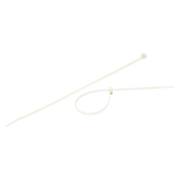 Nylon cable ties white 4.8x280mm 20pc standers