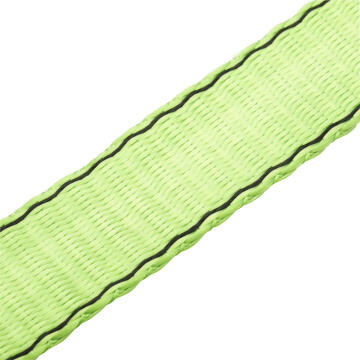 Ratchet tie down strap green polyester 35mmx5m 1250kg standers