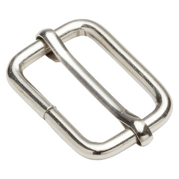 Adjustable strap buckles nickel plated 25mm 2pc standers