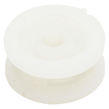 PA rope wheel white for 32mm pulley and 8mm cord standers