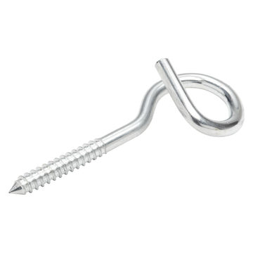 Screw nail cord fastener zink plated 12x90ml standers