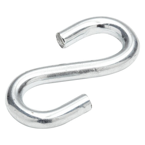 S-hook open silver 5.0x7.5mm standers