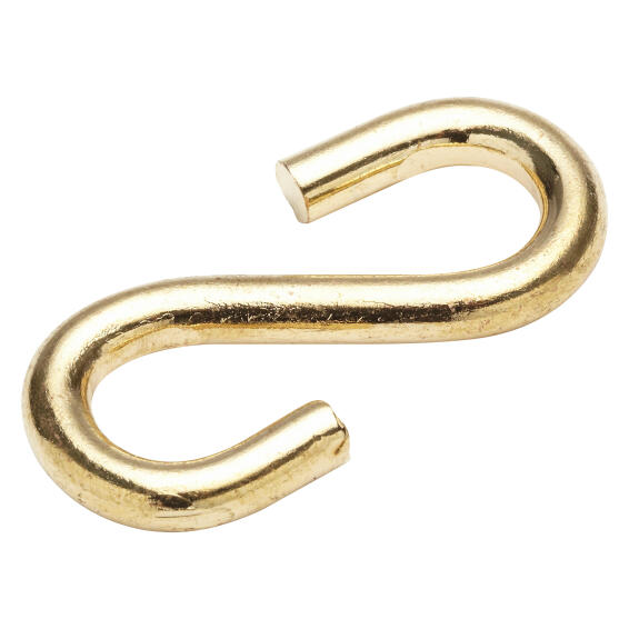 S-hook open silver 6x18/32mm standers