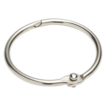 Loose leaf binder rings nickel plated steel 30mm 2pc standers