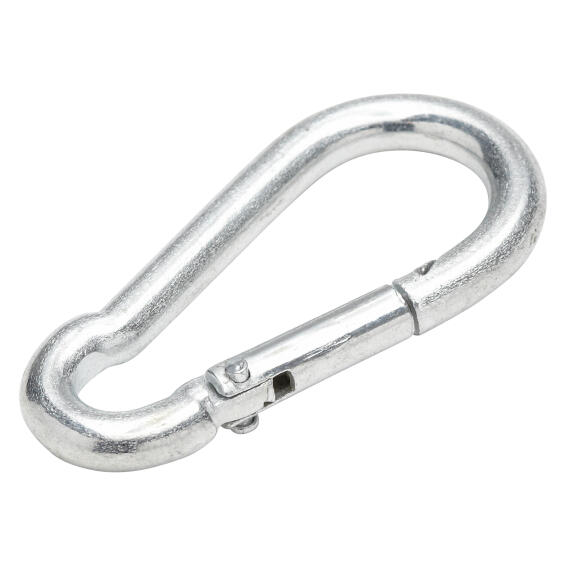 Snap hook silver 4.0x40mm standers