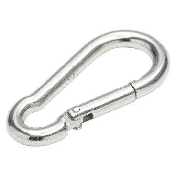 Snap hook silver 5.0x50mm standers