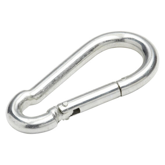 Snap hook silver 8.0x80mm standers
