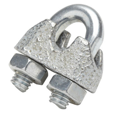 Wire rope clamps for 3/4mm cable 2pc standers