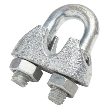 Wire rope clamp for 6mm cable standers