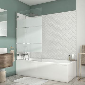 Sensea Charm Pivot Printed Bathscreen