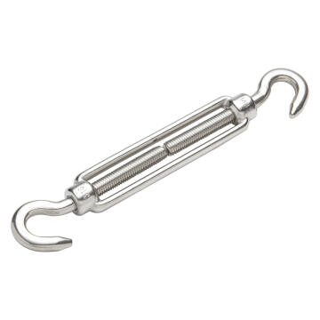 Turnbuckle hook to hook stainless steel standers