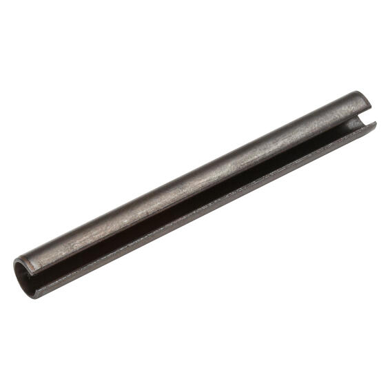 Steel spring pins black 5x50mm 4pc standers