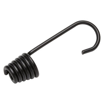 Rubber cable hooks 6mm black 2pc standers