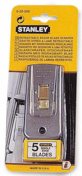 Glass scraper razor blade- 10