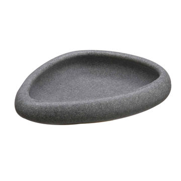Soap dish resin SENSEA Gypso grey