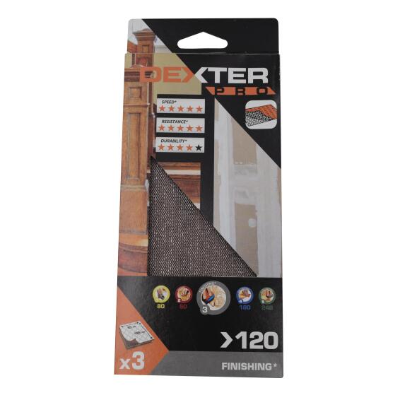 Mesh DEXTER PRO 93x185 G80 by pack