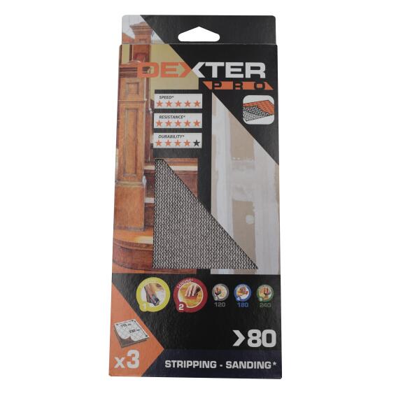 Mesh DEXTER PRO 115x230 G80 by pack