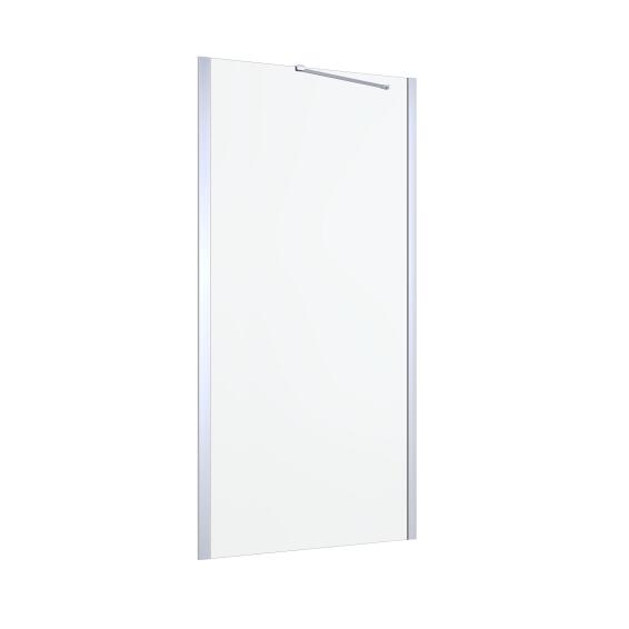 Shower Fixed Panel Remix Chrome with Clear Glass 100x195cm
