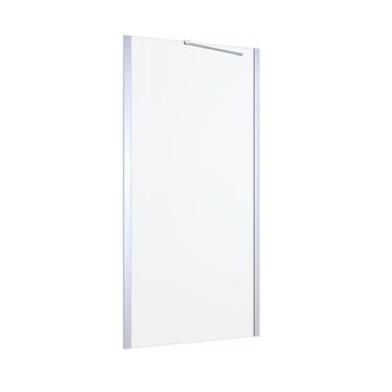 Shower Fixed Panel Remix Chrome with Clear Glass 100x195cm